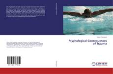 Copertina di Psychological Consequences of Trauma