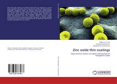 Buchcover von Zinc oxide thin coatings