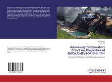 Copertina di Annealing Temperature Effect on Properties of Ni(Co,Cu)Fe2O4 thin film