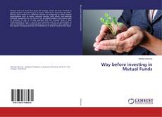 Buchcover von Way before investing in Mutual Funds
