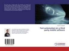 Copertina di Test automation on a third party mobile software