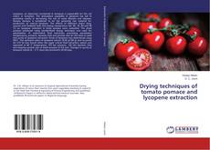 Copertina di Drying techniques of tomato pomace and lycopene extraction