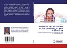 Buchcover von Evaluation of Effectiveness of Teaching Methods used in Chemistry
