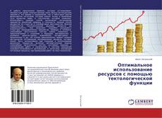 Copertina di Оптимальное использование ресурсов с помощью тектологической функции