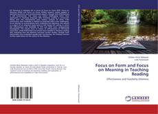 Copertina di Focus on Form and Focus on Meaning in Teaching Reading