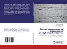 Buchcover von Анализ керамических материалов республики Татарстан