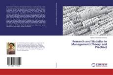 Copertina di Research and Statistics in Management (Theory and Practice)