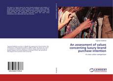 Copertina di An assessment of values concerning luxury brand purchase intention