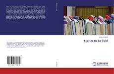 Buchcover von Stories to be Told
