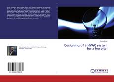 Copertina di Designing of a HVAC system for a hospital
