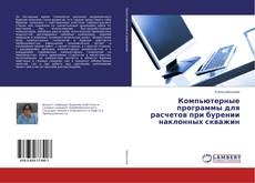 Buchcover von Компьютерные программы для расчетов при бурении наклонных скважин