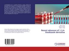 Copertina di Recent advances of 1,3,4-Oxadiazole derivative