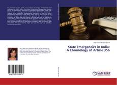 Copertina di State Emergencies in India: A Chronology of Article 356