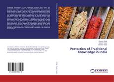 Copertina di Protection of Traditional Knowledge in India