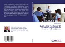 Buchcover von Evaluating The Power Of Teacher Empowerment