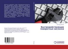 Buchcover von Быстродействующие поворотные заслонки