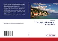 Copertina di COST AND MANAGEMENT ACCOUNTING