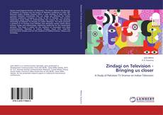 Buchcover von Zindagi on Television - Bringing us closer