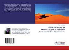 Bookcover of Tunisian model of Democracy in Arab world