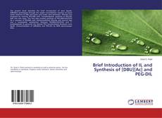 Copertina di Brief Introduction of IL and Synthesis of [DBU][Ac] and PEG-DIL