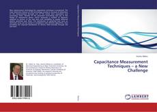 Buchcover von Capacitance Measurement Techniques – a New Challenge
