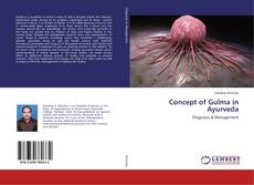 Buchcover von Concept of Gulma in Ayurveda