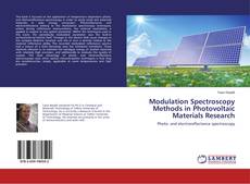 Buchcover von Modulation Spectroscopy Methods in Photovoltaic Materials Research
