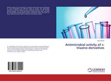 Buchcover von Antimicrobial activity of s-triazine derivatives
