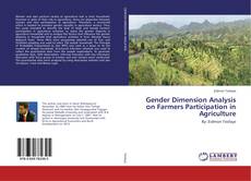 Buchcover von Gender Dimension Analysis on Farmers Participation in Agriculture