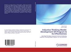 Buchcover von Inductive Thinking Model: Development Of Program & Its Effectiveness