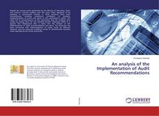 Buchcover von An analysis of the Implementation of Audit Recommendations