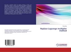 Buchcover von Replace Lagrange multiplier method