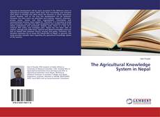 Buchcover von The Agricultural Knowledge System in Nepal