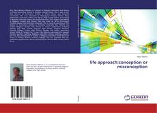 Buchcover von life approach:conception or misconception