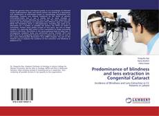 Buchcover von Predominance of blindness and lens extraction in Congenital Cataract