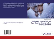 Budgetary Alternatives for Post-disaster Recovery: The Case of Jamaica kitap kapağı