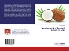 Buchcover von Management of Coconut Eriophyid Mite