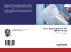 Water Supply Scheme for Rohini Village kitap kapağı