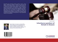 Inheritance position of female in Kosovo kitap kapağı