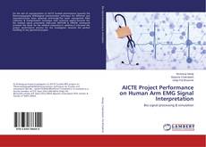 Capa do livro de AICTE Project Performance on Human Arm EMG Signal Interpretation 