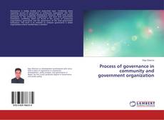 Copertina di Process of governance in community and government organization