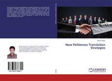 Copertina di New Politeness Translation Strategies
