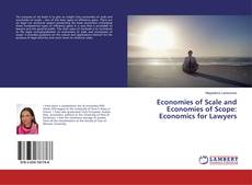 Bookcover of Economies of Scale and Economies of Scope: Economics for Lawyers