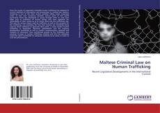 Copertina di Maltese Criminal Law on Human Trafficking