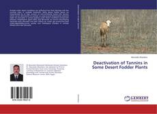 Copertina di Deactivation of Tannins in Some Desert Fodder Plants