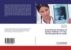Buchcover von Craniofacial changes of Suttur children 11-14yr Semilongitudinal study