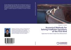 Copertina di Numerical Methods for Solving Fredholm Equations of the First Kind