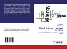 Copertina di Allergic reactions to dental materials