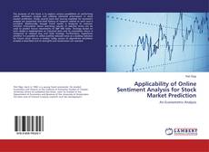 Copertina di Applicability of Online Sentiment Analysis for Stock Market Prediction