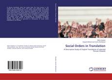 Copertina di Social Orders in Translation